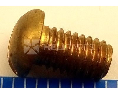 Гвинт з напівкруглою головкою 6-10-Хим.Пас